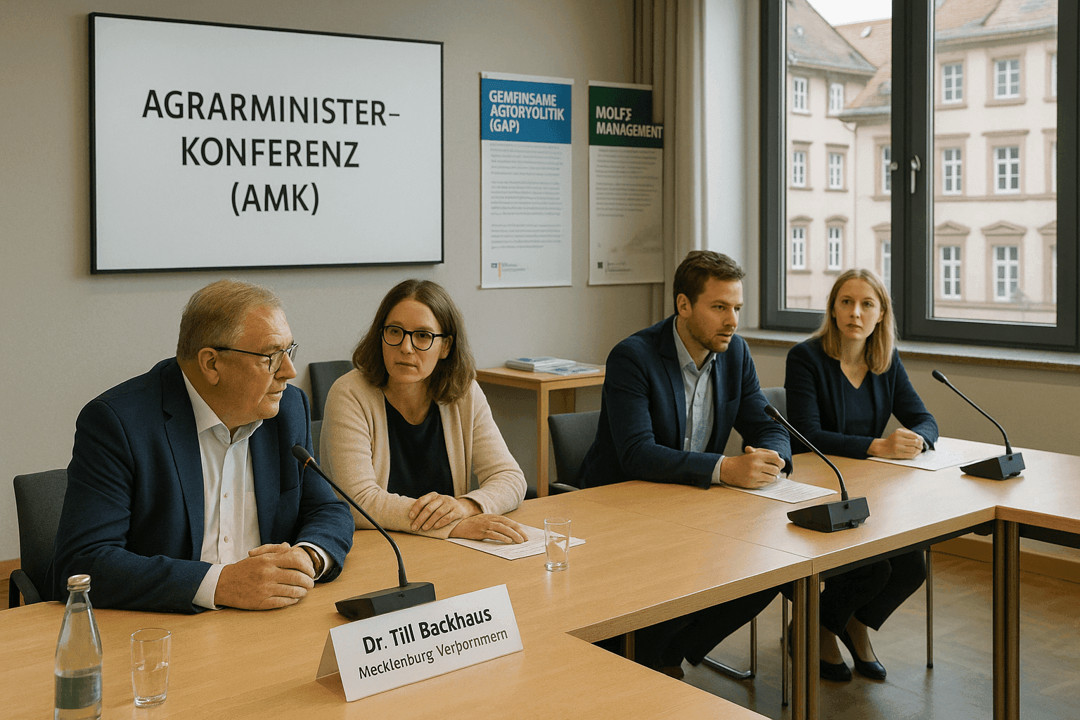 Agrarminister Backhaus zieht positive Bilanz in Heidelberg