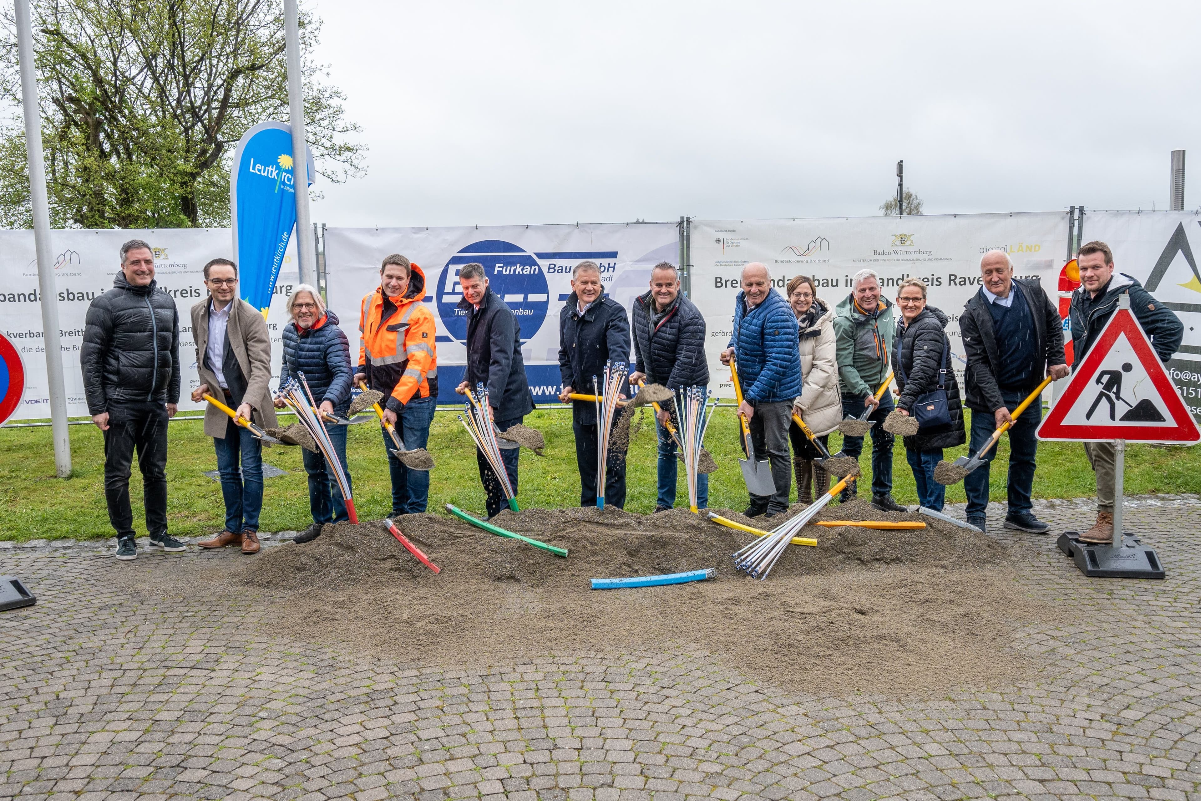 Breitbandausbau in Leutkirch gestartet