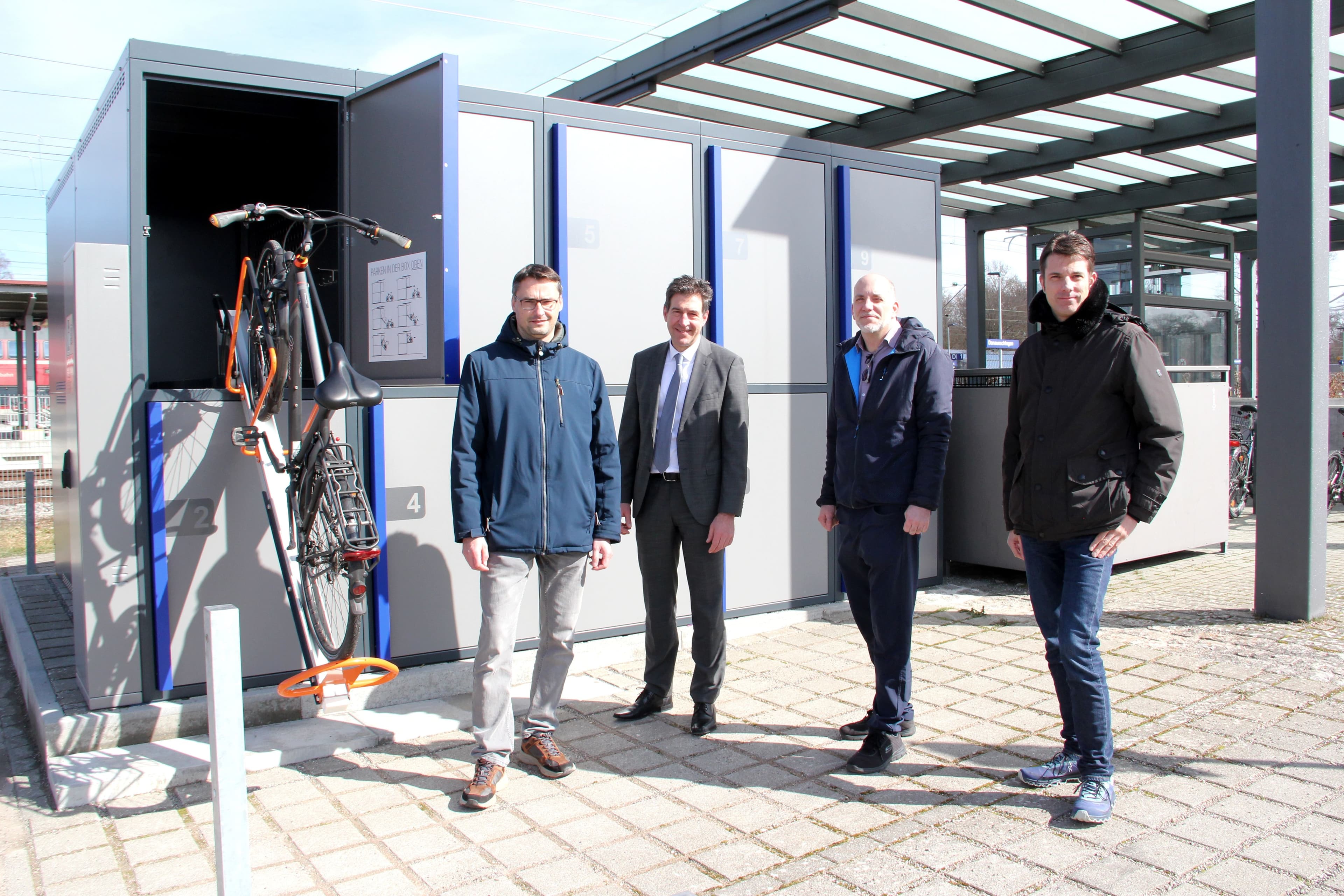 Innovatives Bike+Ride-Angebot am Bahnhof Donaueschingen