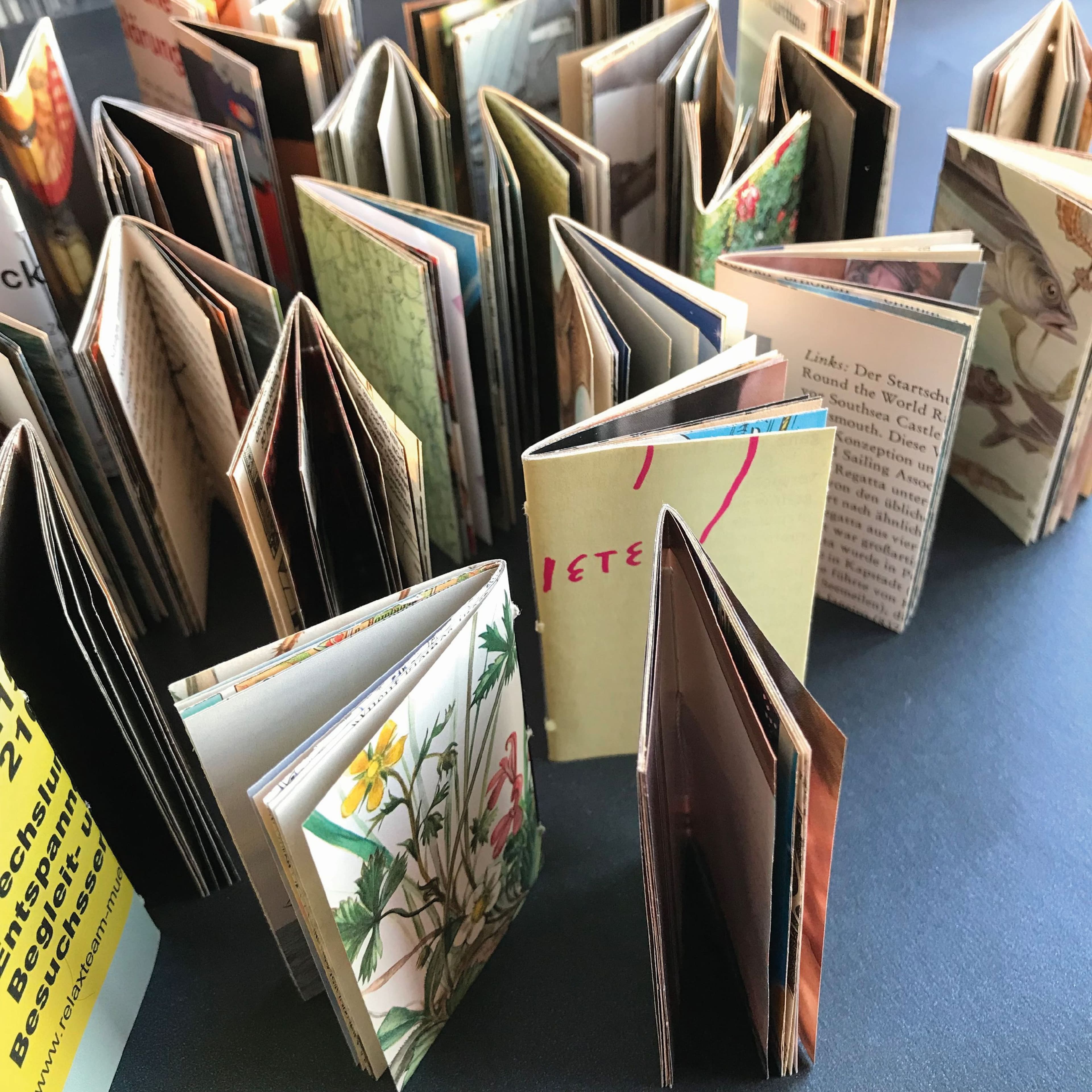 Kreativ-Workshop im Stadtmuseum: Kunstbücher selbst gestalten