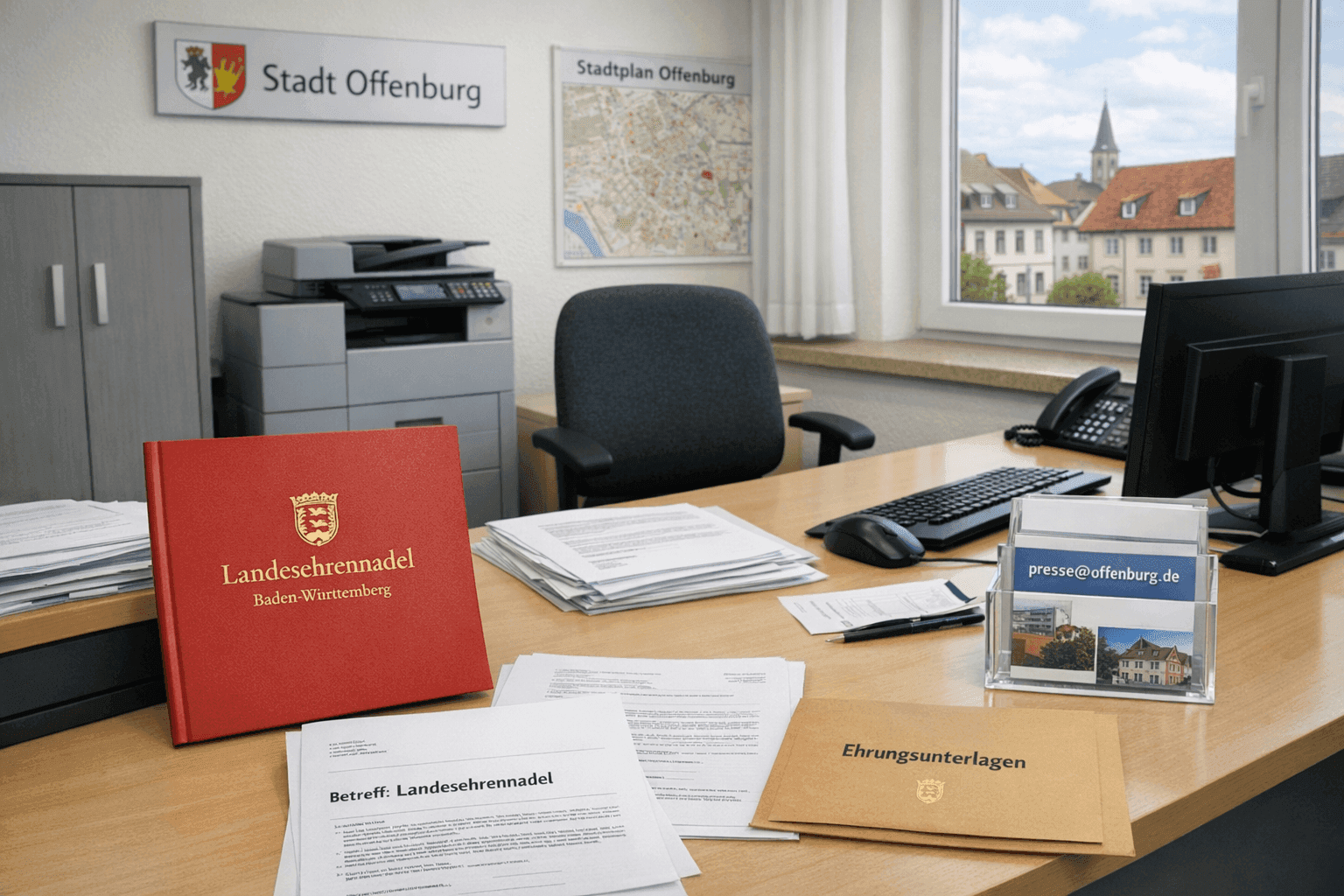 Kurzmitteilung: Landesehrennadel in Offenburg: So läuft die Nominierung