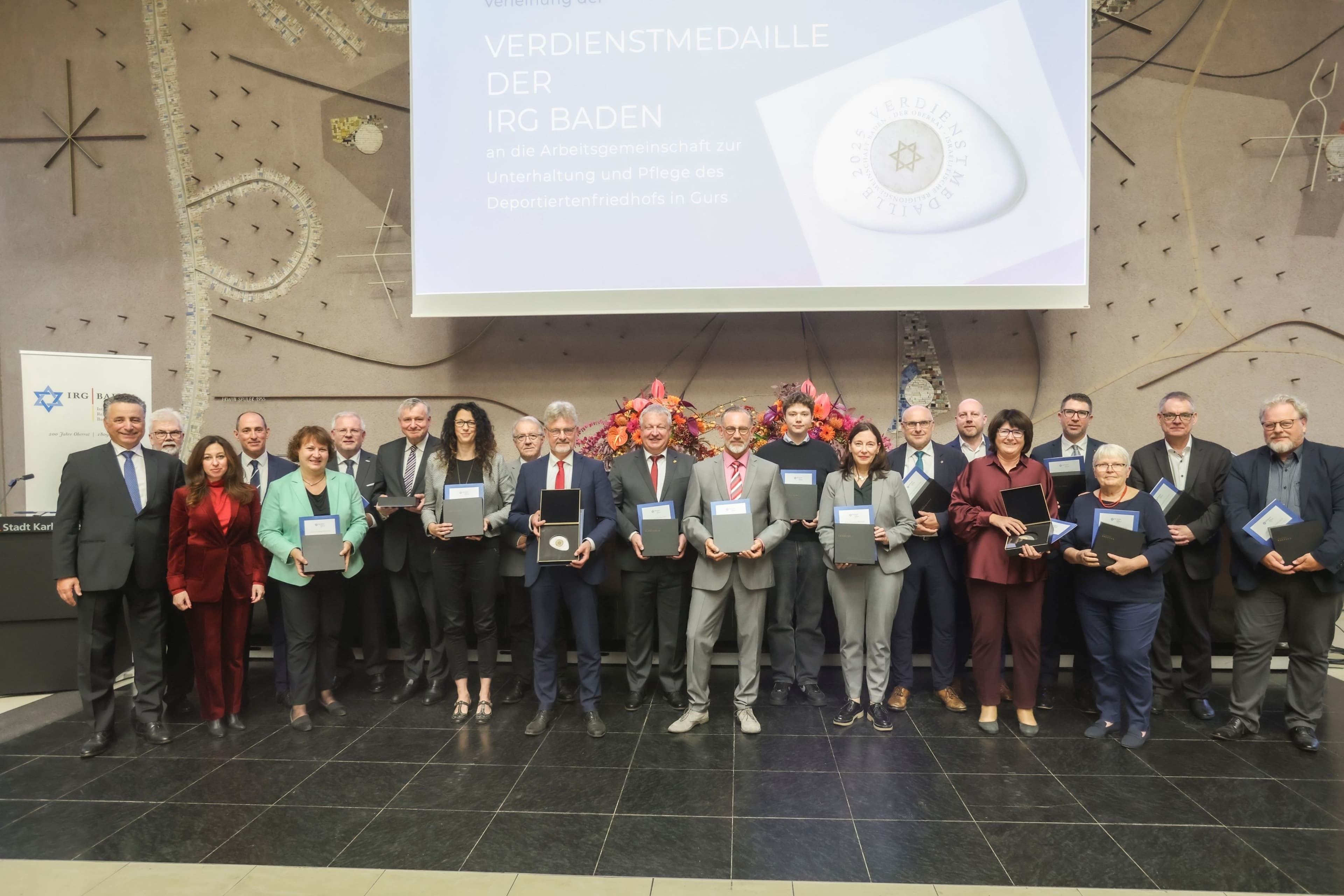 Lahr erhält Verdienstmedaille für Gurs-Engagement