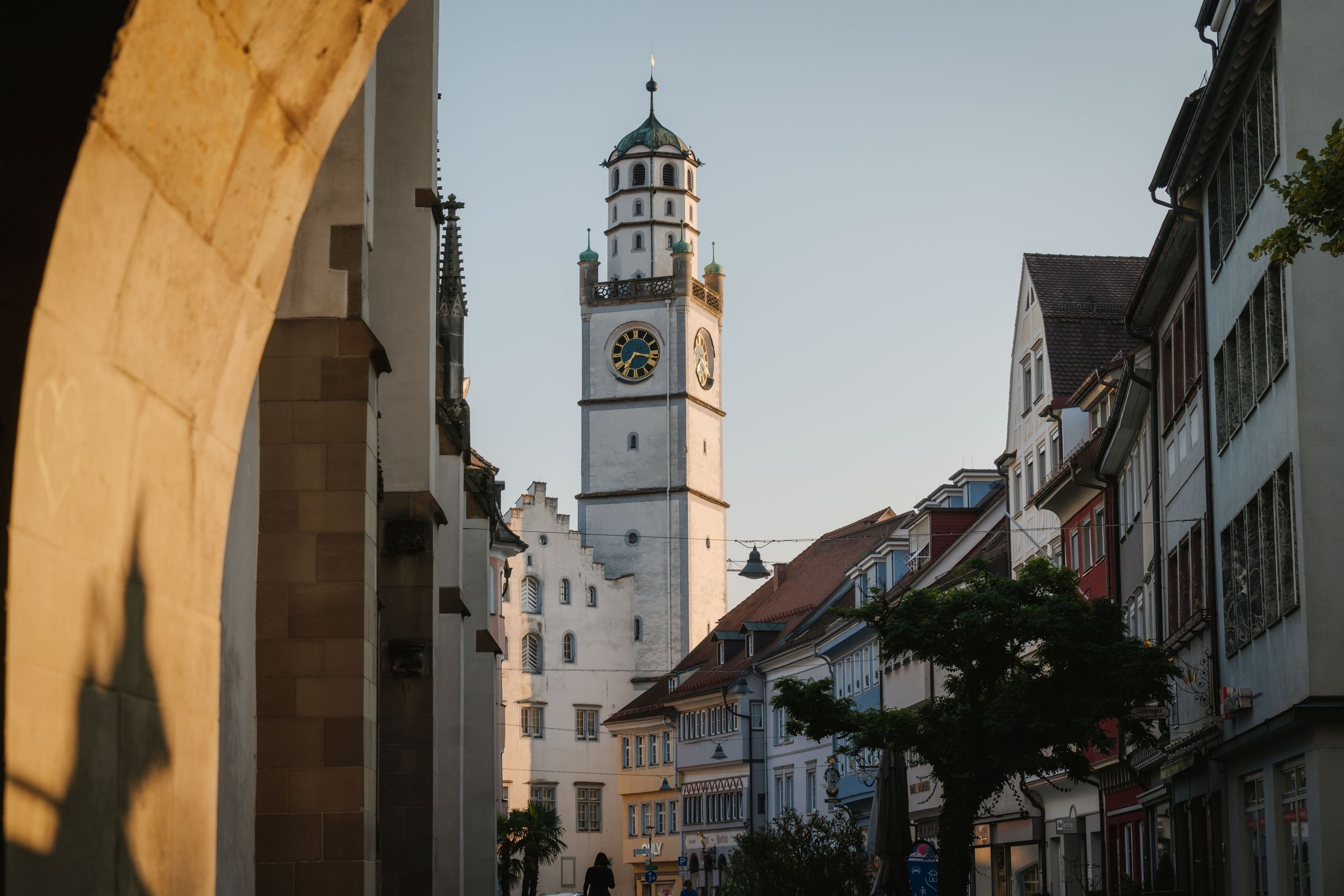 Magischer Sonnenuntergang vom Blaserturm