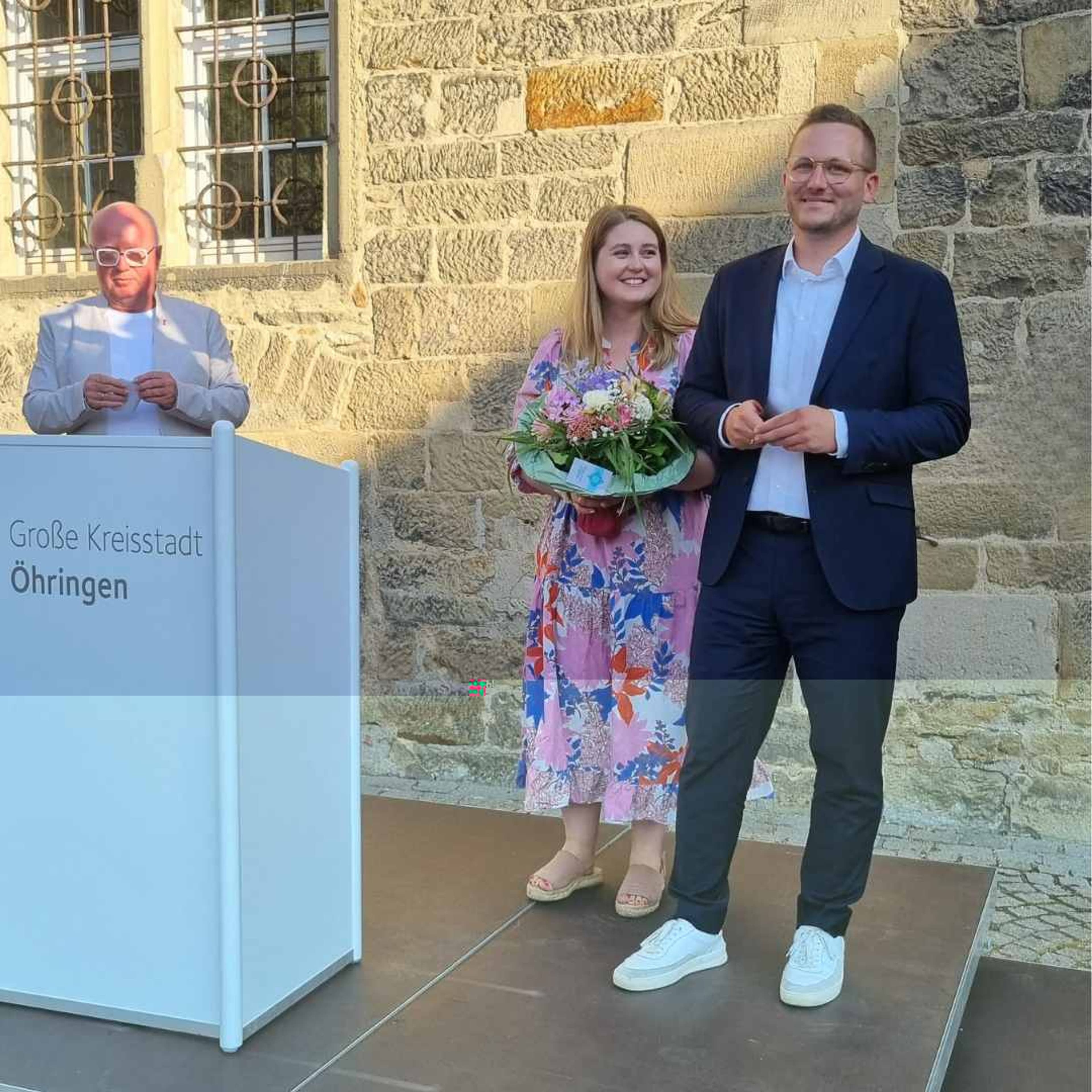 Patrick Wegener startet als neuer Oberbürgermeister