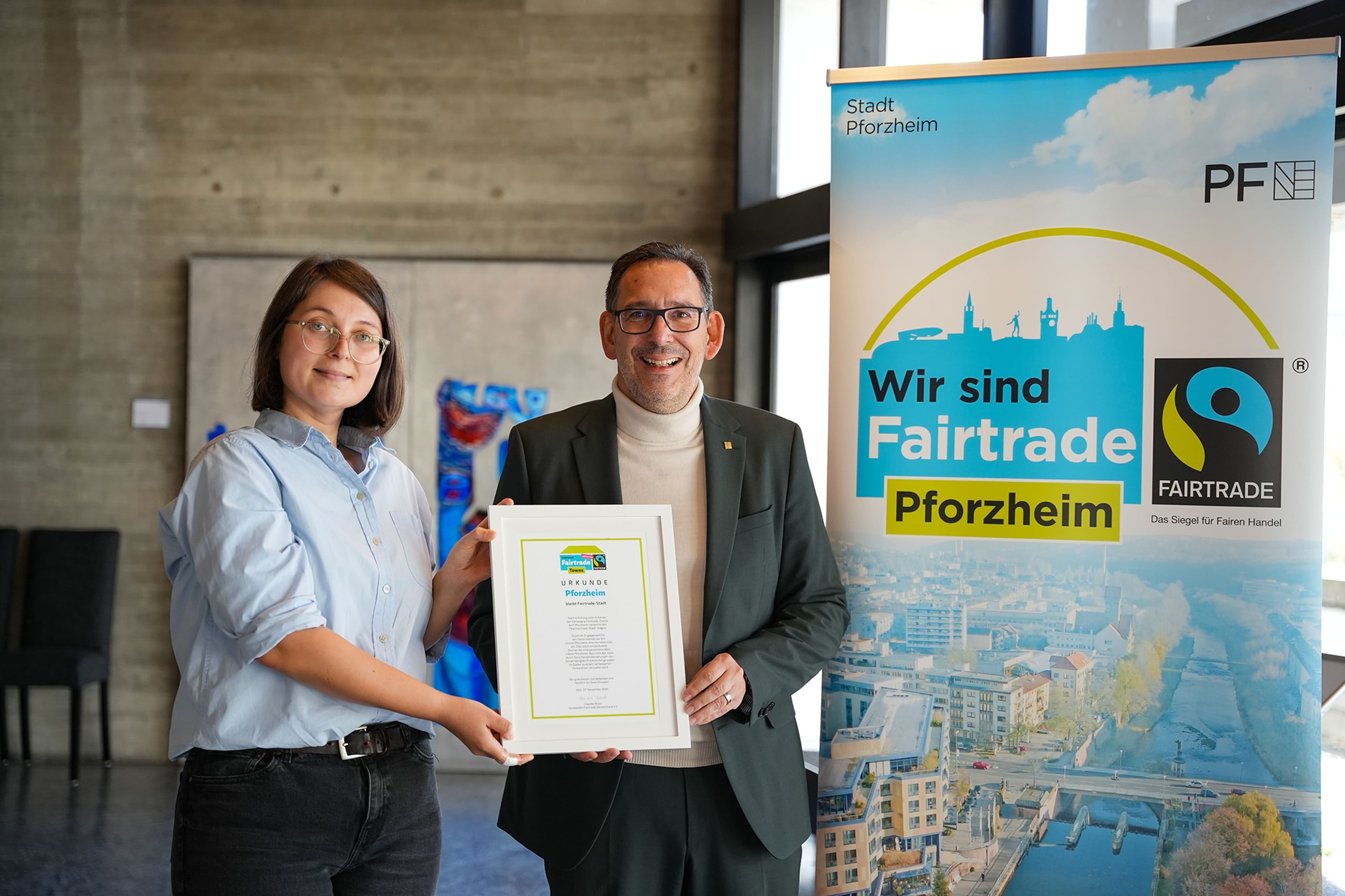 Pforzheim bleibt Fairtrade-Stadt – Engagement geht weiter