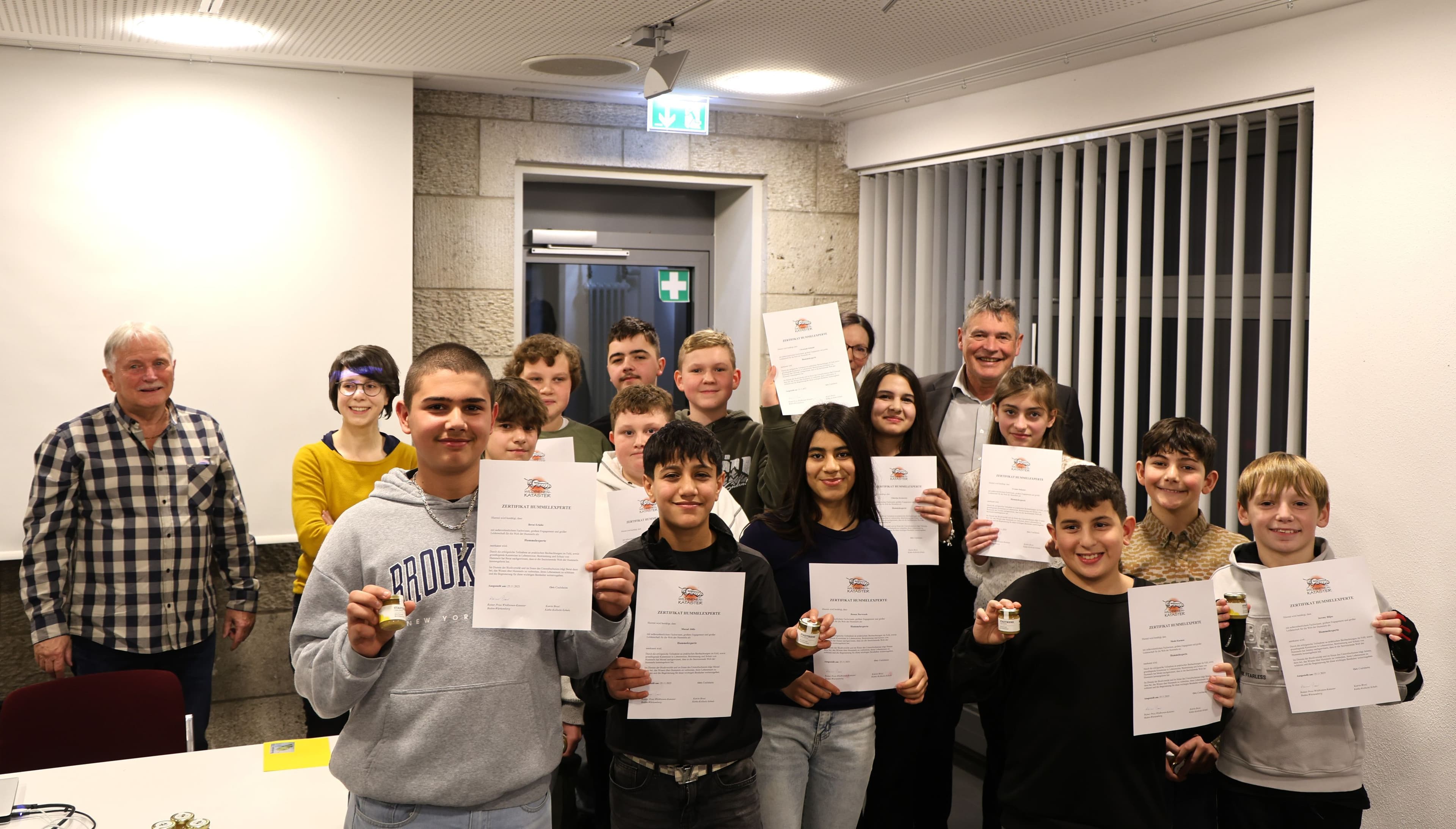 Schüler kartieren Wildbienenvielfalt