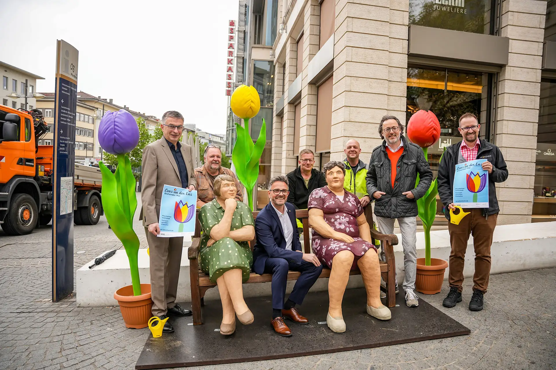 Blühende Innenstadt: Kreative Aktionen und Gewinnspiel vom 27. April bis 24. Mai