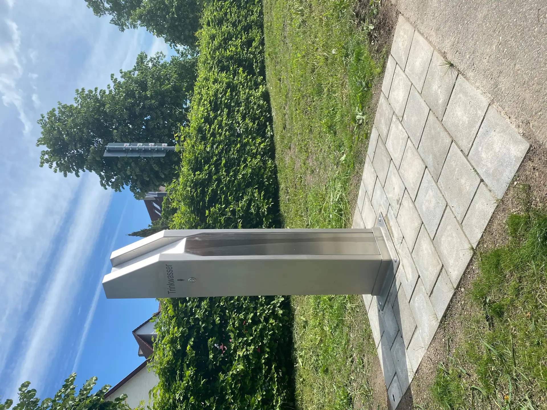 Kostenlose Trinkwasserbrunnen in Großheppach eröffnet