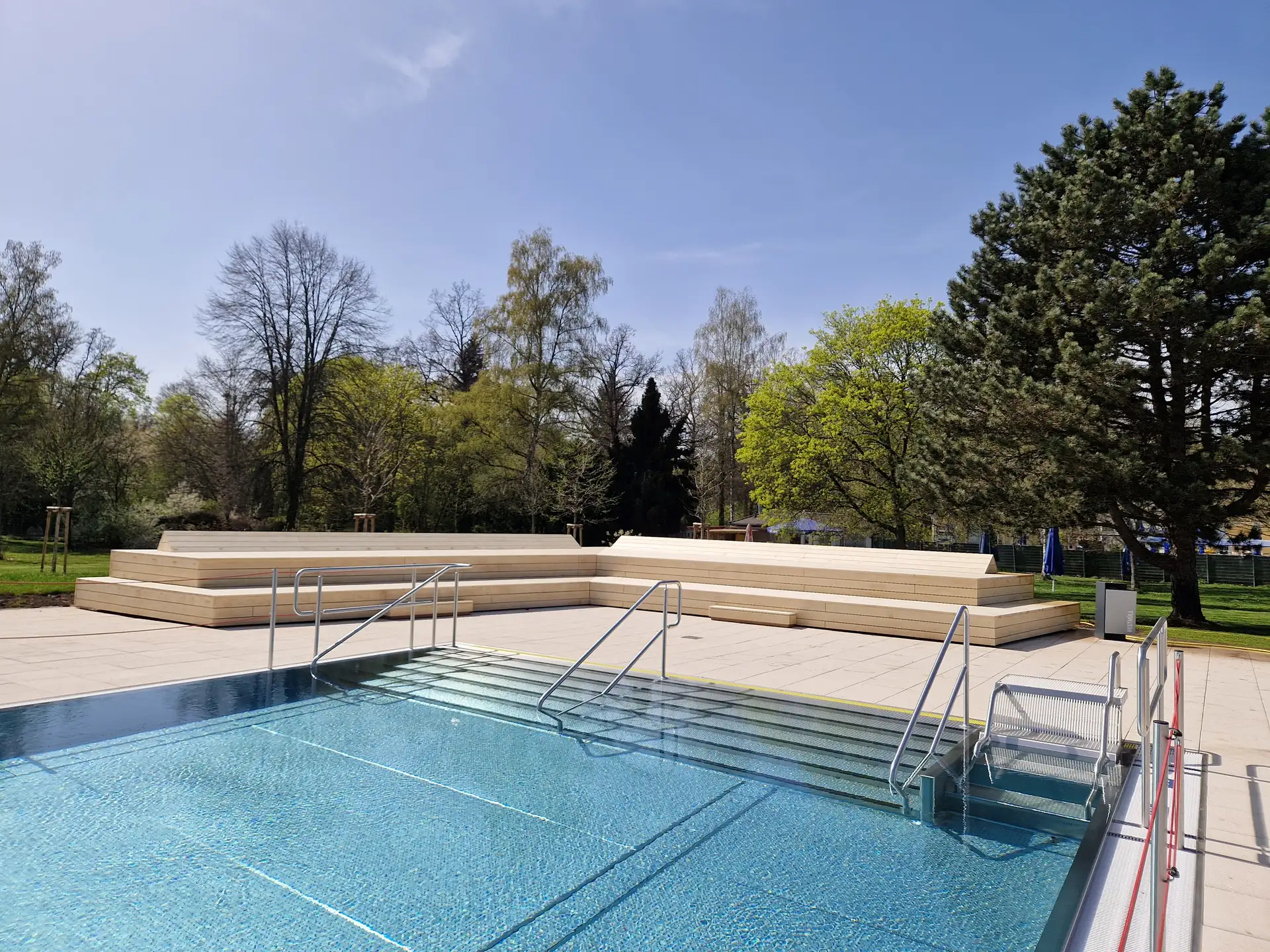 Parkschwimmbad Donaueschingen mit reduzierten Öffnungszeiten