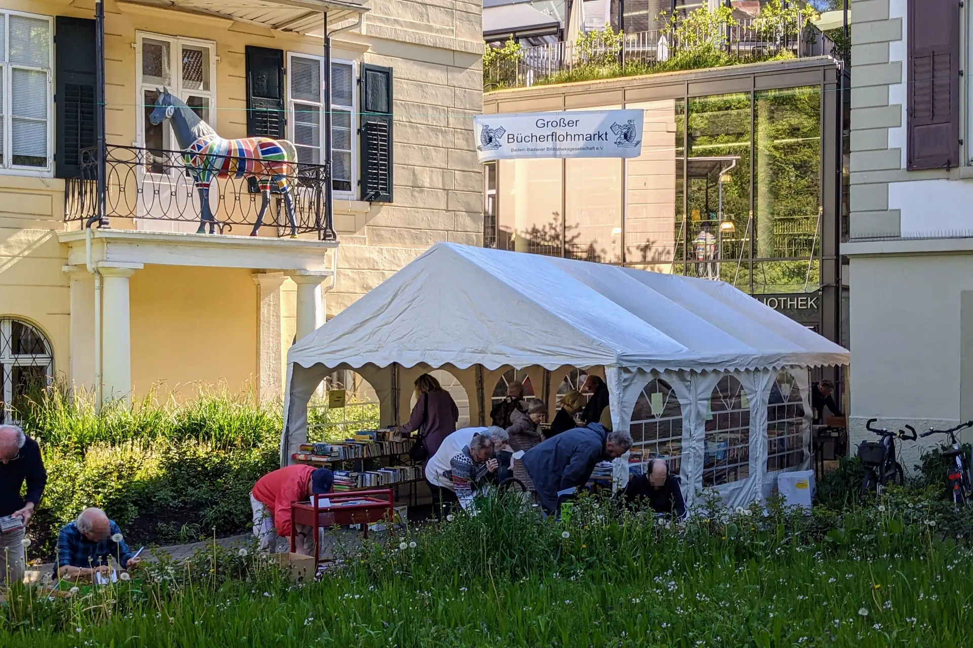 Großer Bücherflohmarkt in Baden-Baden